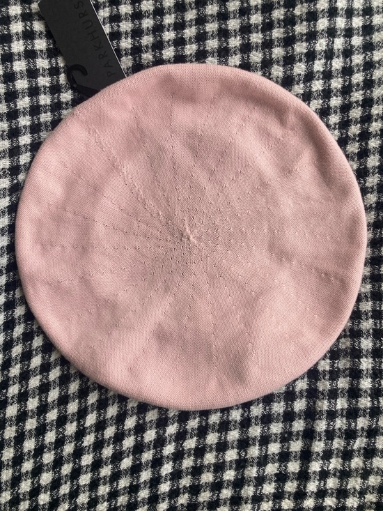 Parkhurst Accessories - Parkhurst Blush Pink Cotton Beret